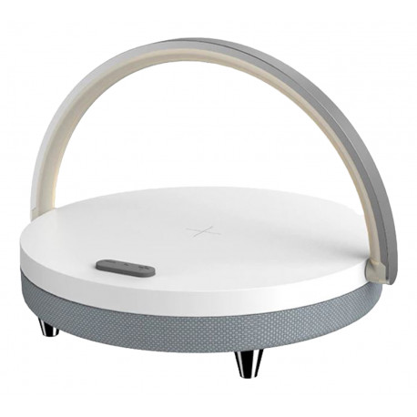 Desk Lamp, Wireless Charge, BT Speaker BLAUPUNKT BLP 0420, white / 6180213