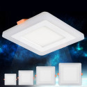 Built in LED panel 18W + 6W 3000K 2400Lm Squa