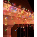 LED Ziemassvētku virtene, lāstekas 10*0.7m 43