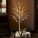 LED Рождественский декор / 3D дерево берёза /
