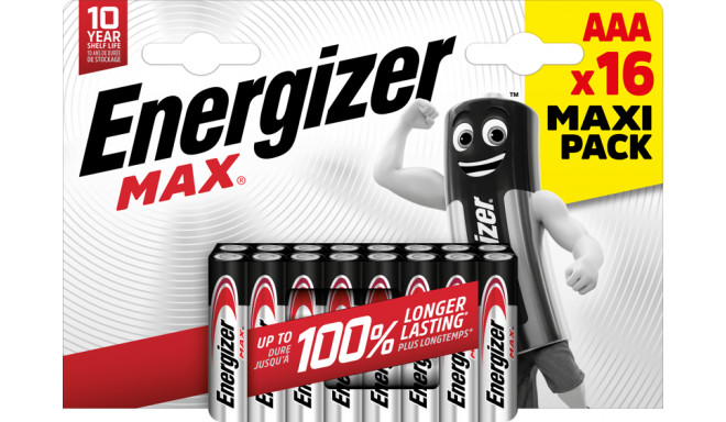 Energizer Power AAA 16 pack Hanging