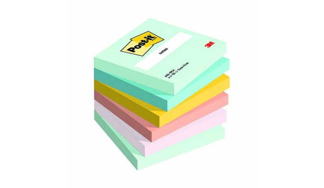 Märkmepaber iseliimuv POST-IT 654 BEACHSIDE 76x76mm (pakis 6*100l.)