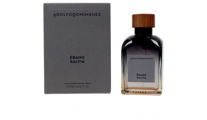 ADOLFO DOMINGUEZ ÉBANO SALVIA eau de parfum vaporizador 200 ml