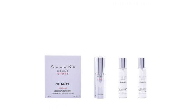 Meeste parfümeeria Allure Homme Sport Cologne Chanel EDC (3 pcs) (20 ml)