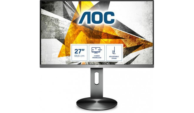 AOC 90 Series I2790PQU/BT computer monitor 68.6 cm (27") 1920 x 1080 pixels Full HD LED Black
