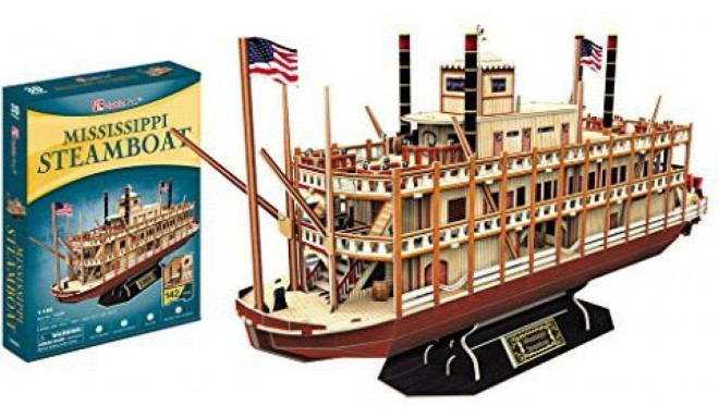 CUBICFUN 3D puzzle Missisippi steamboat
