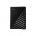 Ārējais cietais disks Western Digital My Passport 2,5" USB 3.2 Melns (4 TB)