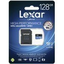 Lexar mälukaart microSDXC 128GB High-Performance 633x UHS-I Class 10 + adapter