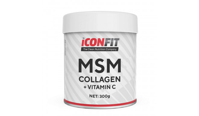 Iconfit MSM Collagen + Vitamiin C 300 g arbuus