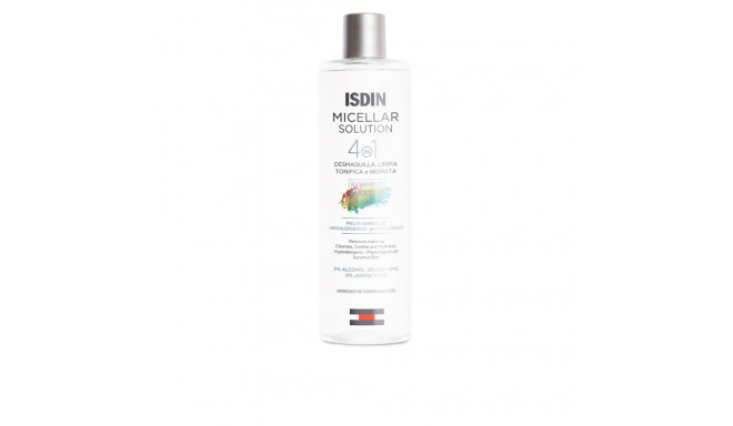 ISDIN MICELLAR SOLUTION agua micelar limpieza facial 400 ml