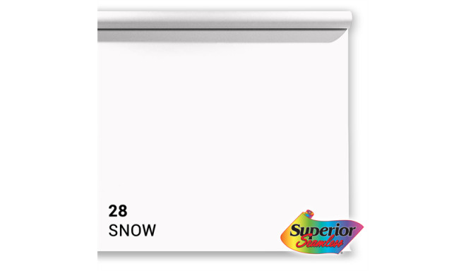 Superior paberfoon 28 Snow 1,35x11m