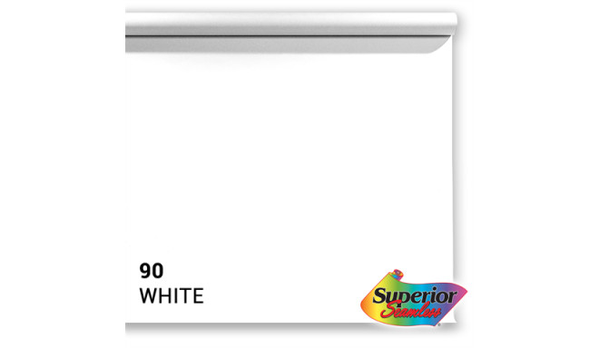 Superior Background Paper 90 White 3.56 x 15m