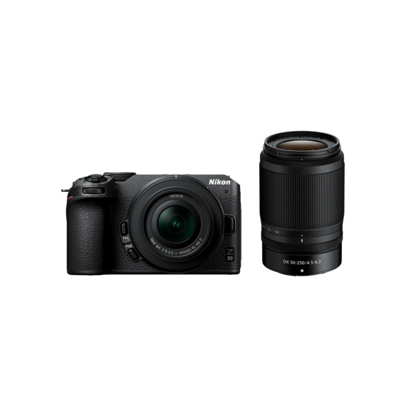 Nikon Z30 + Nikkor Z DX 16-50mm + 50-250mm Kit