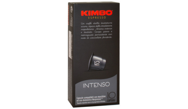 Kavos kapsulės KIMBO Intenso, Nespresso aparatams, 10kaps