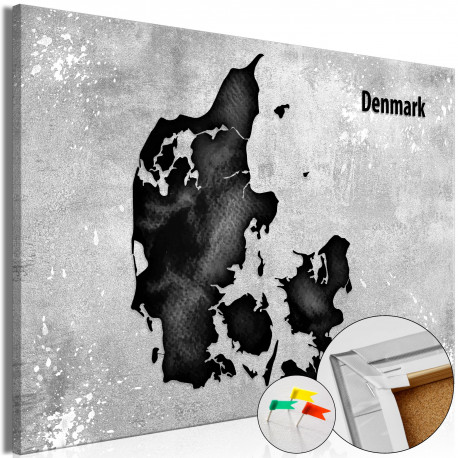Pilt korgil - Scandinavian Beauty [Cork Map] - 120x80