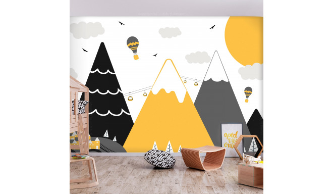 Fototapeet - Adventure in the Mountains - 450x315