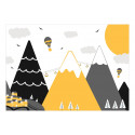 Fototapeet - Adventure in the Mountains - 400x280