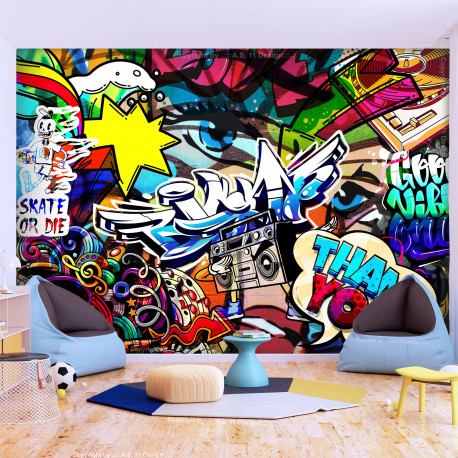 Fototapeet - Metropolia's Language - 200x140