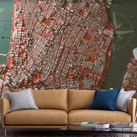Fototapeet - Let's Meet In Manhattan - 250x175