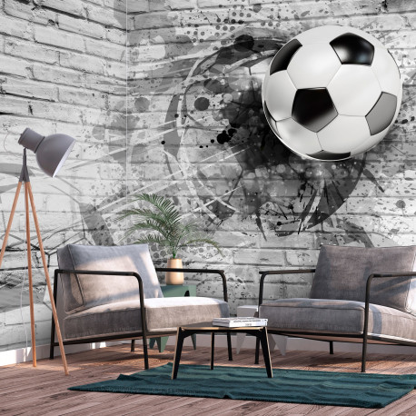 Fototapeet - Dynamic Football - 400x280