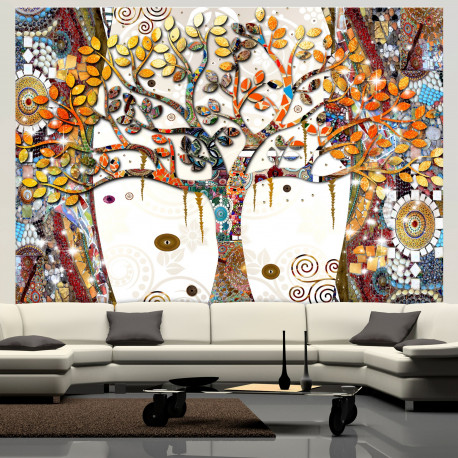 Fototapeet - Decorated Tree - 250x175