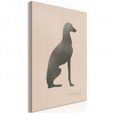 Seinapilt - Calm Greyhound (1 Part) Vertical - 40x60