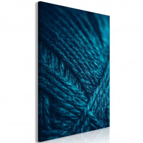 Seinapilt - Emerald Wool (1 Part) Vertical - 40x60