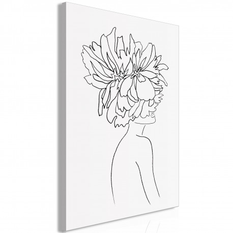 Seinapilt - Floral Argument (1 Part) Vertical - 40x60