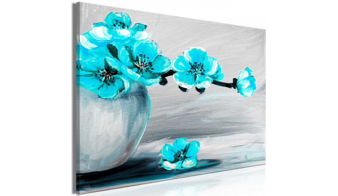 Seinapilt - Lightness of Light (1 Part) Wide Blue - 90x60