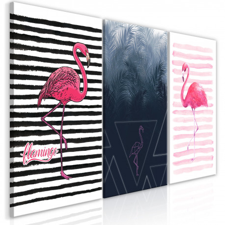 Seinapilt - Flamingos (Collection) - 60x30