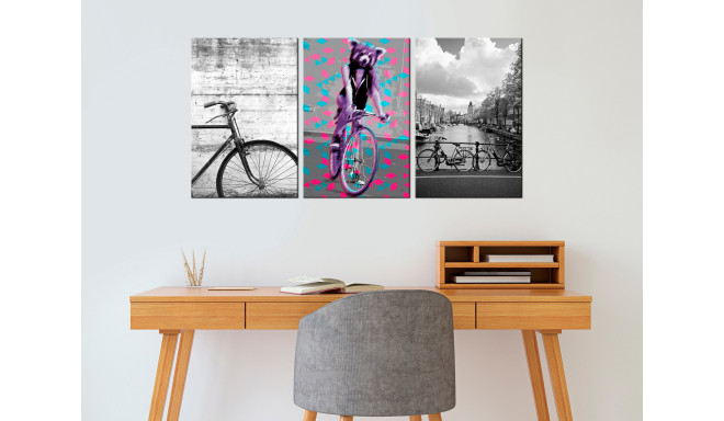 Seinapilt - Bikes (Collection) - 120x60