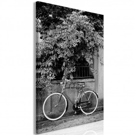 Seinapilt - Bicycle and Flowers (1 Part) Vertical - 60x90