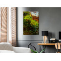 Seinapilt - Green Elements (1 Part) Vertical - 60x90