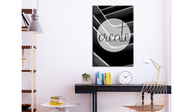 Seinapilt - Create (1 Part) Vertical - 40x60
