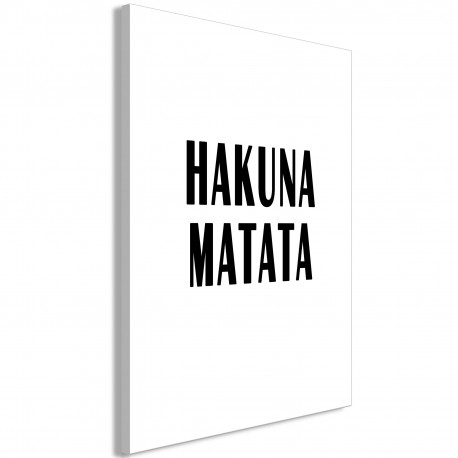 Seinapilt - Hakuna Matata (1 Part) Vertical - 60x90