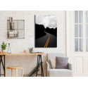 Seinapilt - Double Solid Line (1 Part) Vertical - 40x60