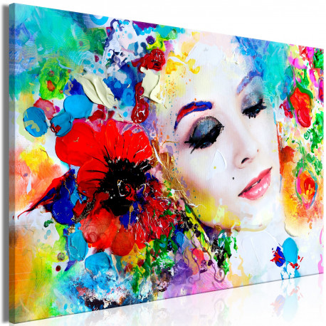 Seinapilt - Colourful Thoughts (1 Part) Wide - 120x80