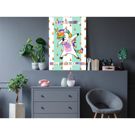 Seinapilt - Always Be Yourself (1 Part) Vertical - 40x60