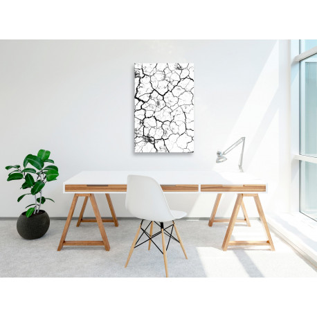 Seinapilt - Cracked Earth (1 Part) Vertical - 40x60