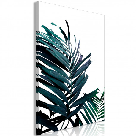 Seinapilt - Emerald Leaves (1 Part) Wide - 120x80