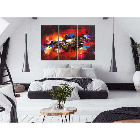 Seinapilt - Colours of Childhood (3 Parts) - 120x80