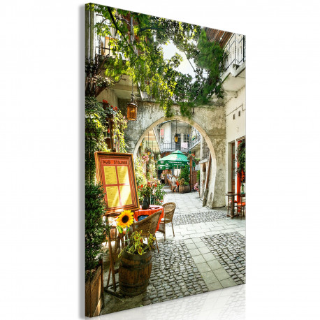 Seinapilt - Cracow: Sunny Pub (1 Part) Vertical - 40x60