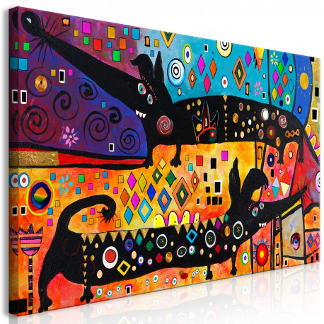 Seinapilt - Extravagant Dogs (1 Part) Wide - 120x60