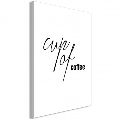 Seinapilt - Cup of Coffee (1 Part) Vertical - 40x60
