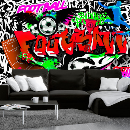 Fototapeet - Football Passion - 250x175