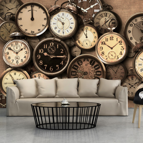 Fototapeet - Old Clocks - 100x70