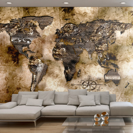 Fototapeet - Old world map - 200x140