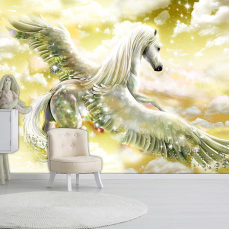 Fototapeet - Pegasus (Yellow) - 150x105