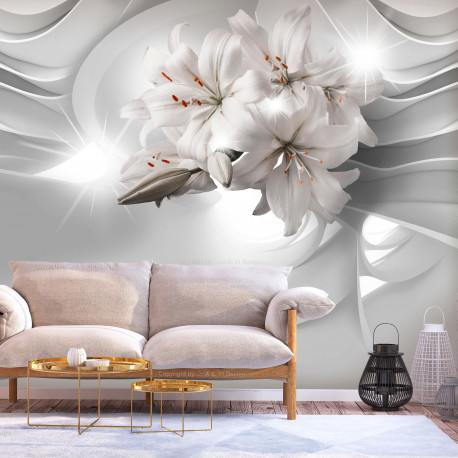Fototapeet - Lilies in the Tunnel - 150x105
