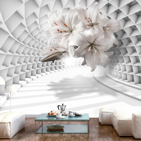Fototapeet - Flowers in the Tunnel - 400x280
